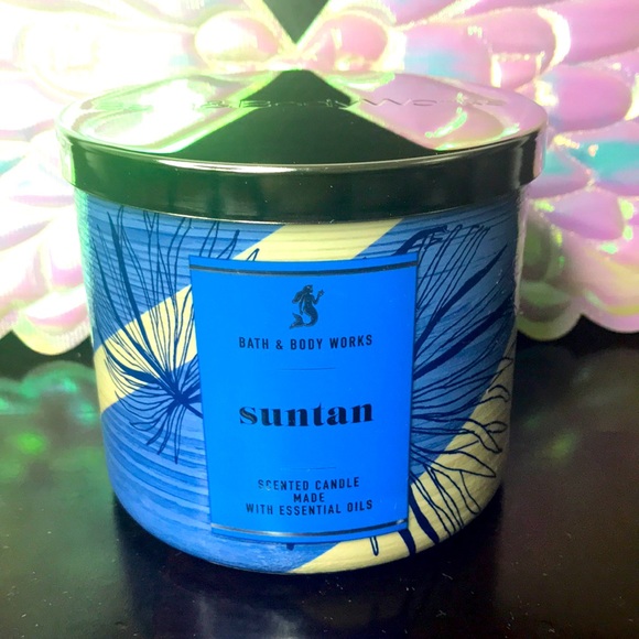 BBW 3 wick candle Suntan